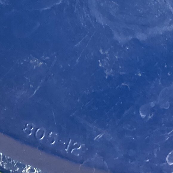 Vintage Tupperware Canister Containers Dark Blue With Lids (4) - Picture 11 of 16